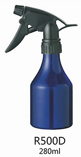 Water Sprayer-Aluminium Spray Bottle-Conical--280ml-Blue