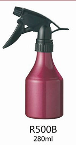 Water Sprayer-Aluminium Spray Bottle-Conical--280ml-Pink/Purple Glitter
