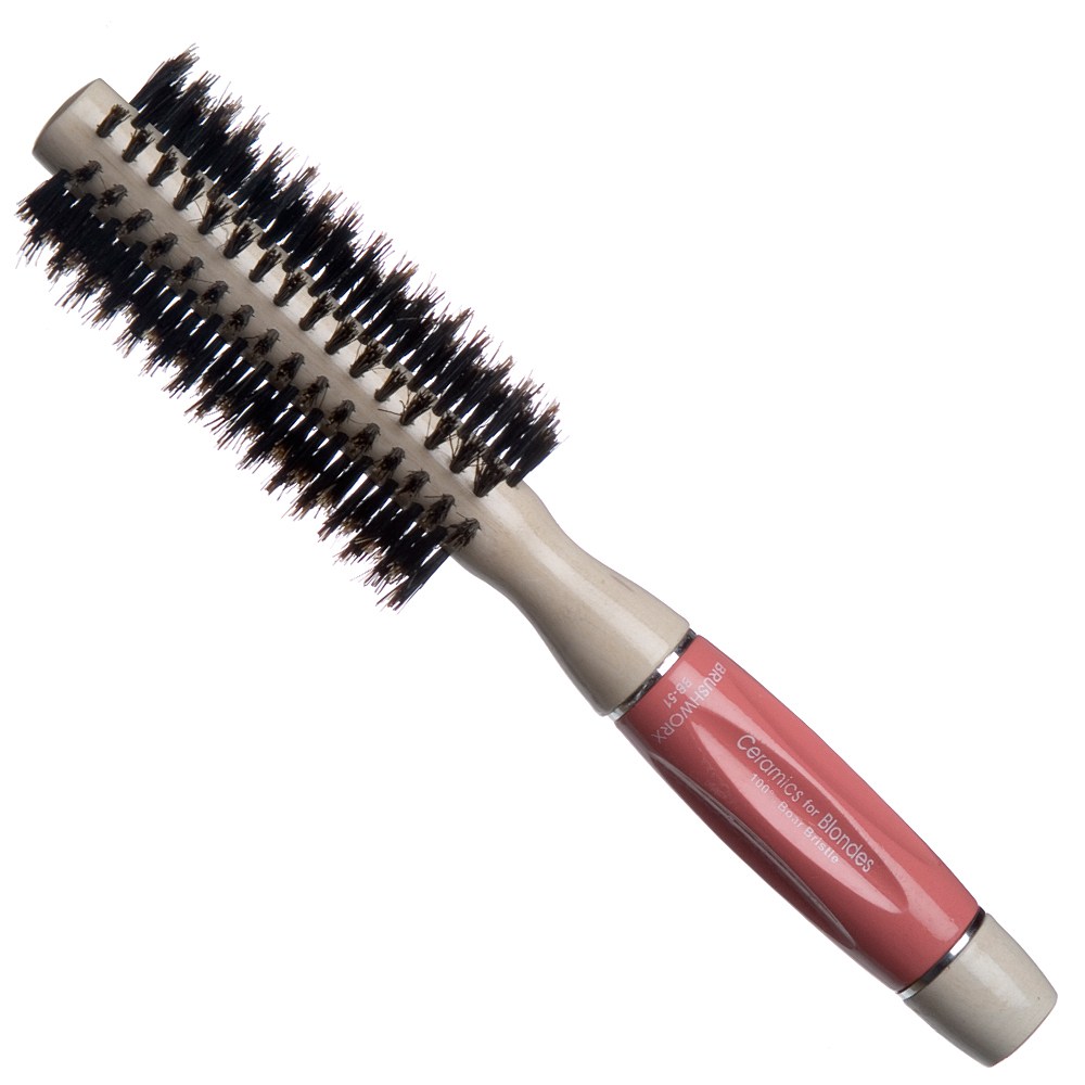 Brushworx for Blondes Boar Bristle Hair Brush - Small 