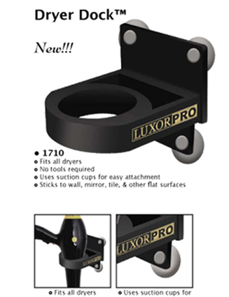 Luxor Pro Hair Dryer Dock