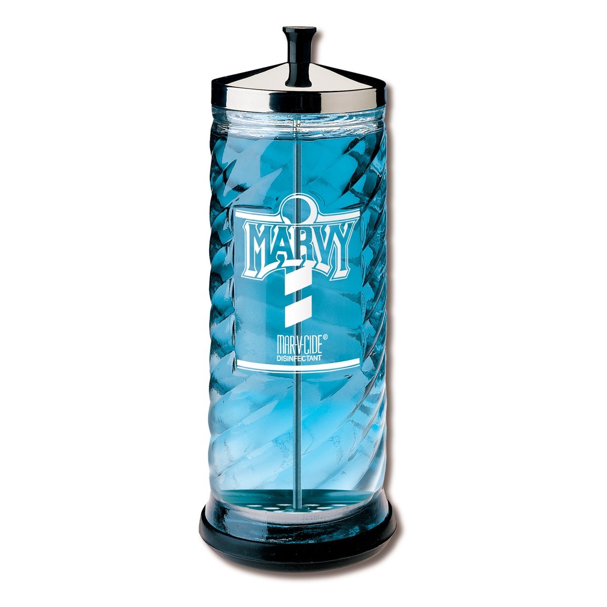 Marvy No. 8 Heavy Glass Disinfectant Jar MV8