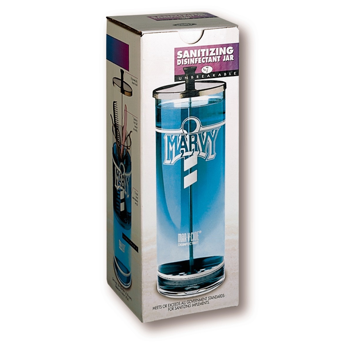 Marvy No. 7 Acrylic Disinfectant Jar