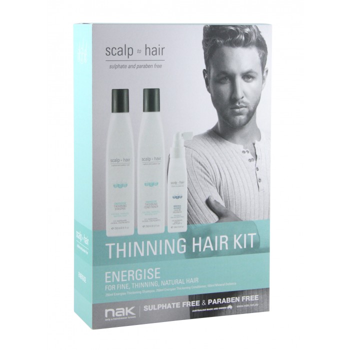 Nak Scalp To Hair Energise Thinning Hair Kit