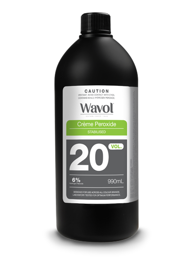 Wavol Creme Peroxide Developer 20 Vol 990mL