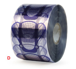 Violet Frog Transparent Nail Forms on a Roll 