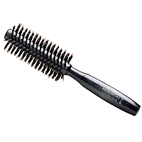 Brushworx Natural Woodgrain Boar Bristle Radial Hairbrush - Small