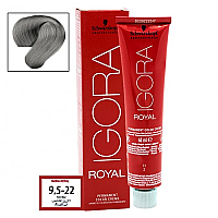 SCHWARZKOPF PROFESSIONAL IGORA ROYAL HAIR COLOR 9,5-22 Pale Blue 60mL