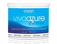 Caron Viva Azure Shimmer Microwaveable Strip Wax 400g
