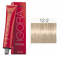 SCHWARZKOPF PROFESSIONAL IGORA ROYAL HAIR COLOR 12-2 SPECIAL BLONDE ASH 60g