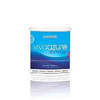 Caron Viva Azure Shimmer Microwaveable Strip Wax  800g