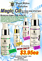 Royal Shivas Magic Oil with Moroccan Argan Oil & Amla Oil-For Treated & Coloured Hair Types-50ml 