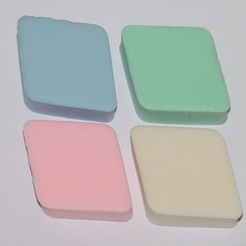 Diamond Cosmetic Sponges - 4 packs , each pack contains 4pcs of Diamond sponges
