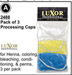 Luxor Processing Caps 3 Pk