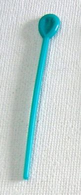 Short Plastic Hair Pins 100/bag-Blue