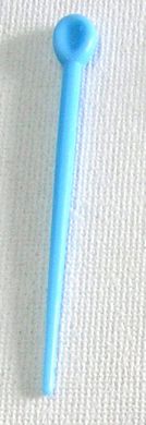 Long Plastic Hair Pins 100/bag-Blue