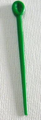 Long Plastic Hair Pins 100/bag-Dark Green