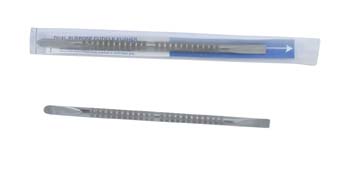 4014A Stainless Steel Cuticle Pusher Duo Purpose-Flat Both Ends