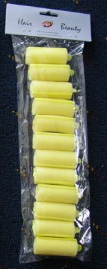Foam Rollers Yellow-12/pk