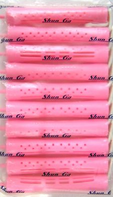 Perm Rods Bright Pink (#3) 10/pack