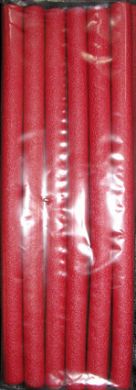 BR3 "Very Good" Bendy Rollers Dia 13mmx240mm long-Dark Red-pack of 12