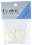 Hawley Nail Tips- Curved Cut Out 50/pack-Size#1
