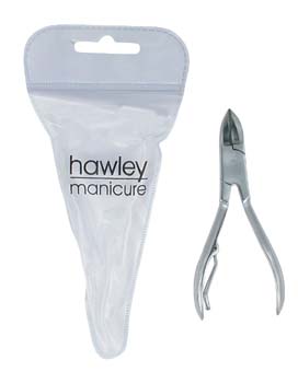 4004-Hawley 1 Handle Toe Nail Pedicure Clipper-Screw Joint/Silver Stainless Steel