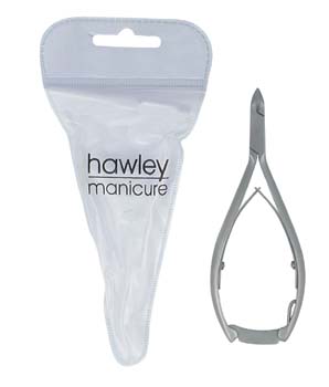 4003A-Hawley Two Arm Double Spring (with locking handles) 5mm Jaw Cuticle Nipper in High Grade Stainless Steel