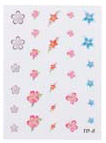 4023-TD8 Finger Nail & Toe Nail Stickers-30 Stickers