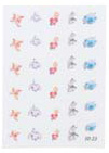 4023-SD23 Finger Nail & Toe Nail Stickers-30 Stickers