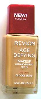 Revlon Age Defying make Up with Botafirm SPF15-Dry Skin- New Formula-15ml Cool Beige