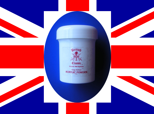 British Knight Truly Refined Acrylic Powder 2oz- Traditional Set White