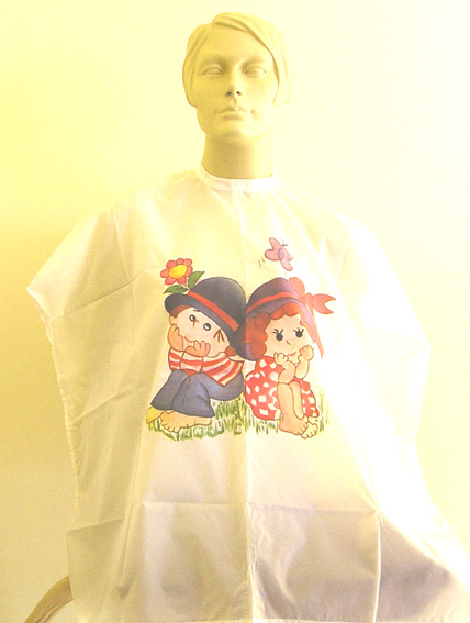 Impresso Kids Hairdressing Cape-"Jack & Jill"