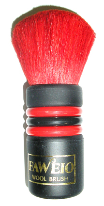 Faweio Wool Neck Brush-Red