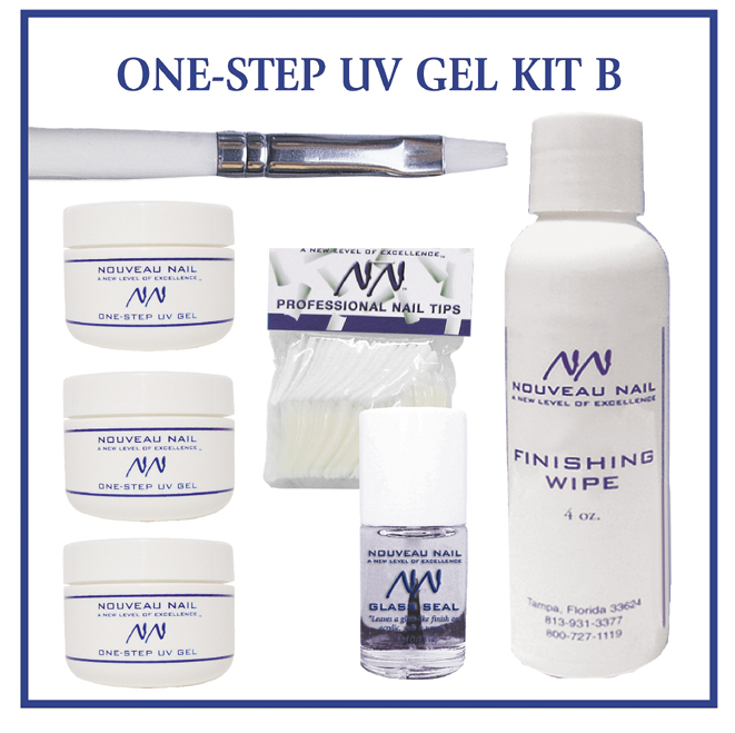 Nouveau Nail Kit B - One-Step UV Gel