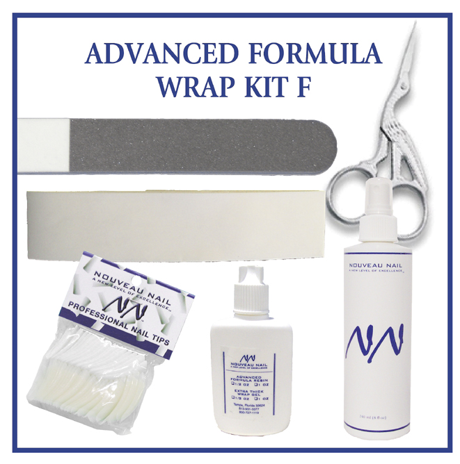 Nouveau Nail Kit F - Advanced Formula Wrap