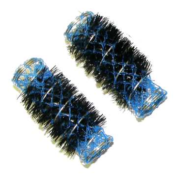 UFO Professional Swiss Hair Rollers-Blue-smalll-12 per Pack